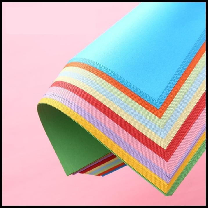 

HOT DEAL KERTAS LIPAT ORIGAMI WARNA 2 SISI 100 LBR / 13 X 13CM AT0057