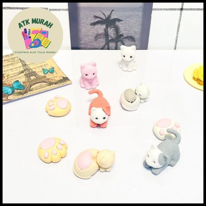 

DISKON PENGHAPUS MINIATUR KUCING XGD-8926 ER-1078 ALAT TULIS KANTOR COD TERMU