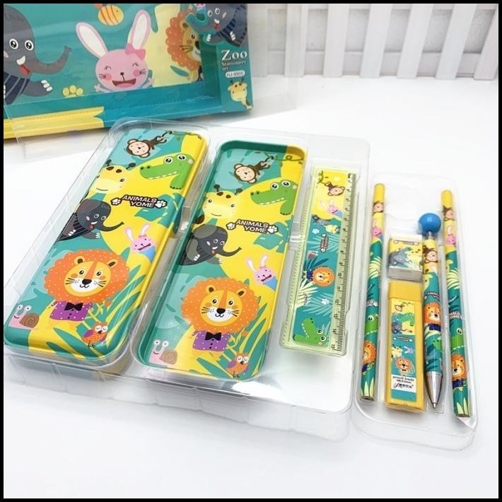 

HOT DEAL KOTAK PENSIL ANAK SET SOUVENIR HADIAH KADO ANAK STATIONERY !!!
