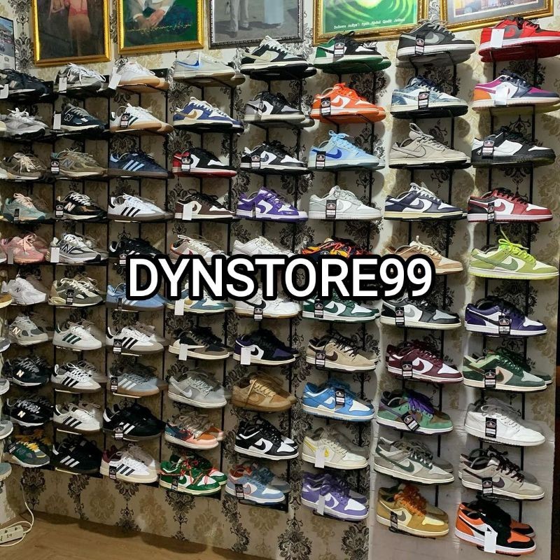 Rak sepatu 12 susun bahan besi model susun - Rak display sepatu sandal tempel dinding estetik