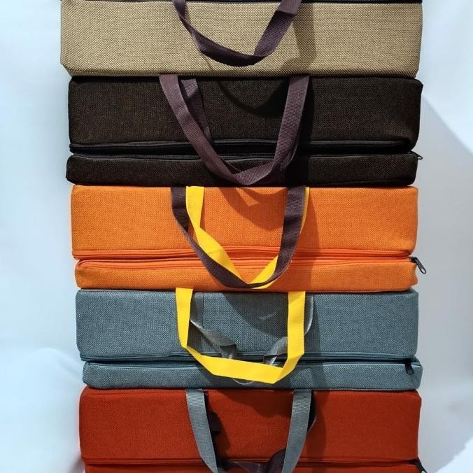 Bantal Meditasi Lipat Alas Tempat Duduk Matras Meditasi Doa Yoga (L)
