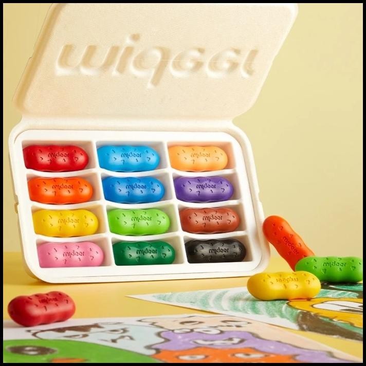 

DISKON MIDEER PEASE CRAYON BEESWAX ALAT MEWARNAI MENGGAMBAR NON TOXIC !!!!!