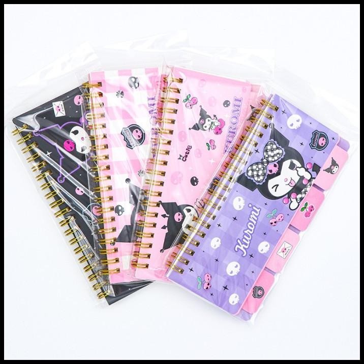 

TERMURAH BUKU BINDER MEMO NOTEBOOK RING PANJANG WITH PEMBATAS MOTIF SANRIO !!!!!
