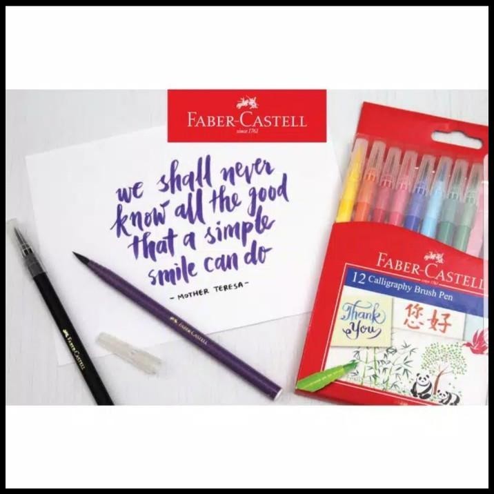 

CALLIGRAPHY BRUSH PEN FABER CASTELL