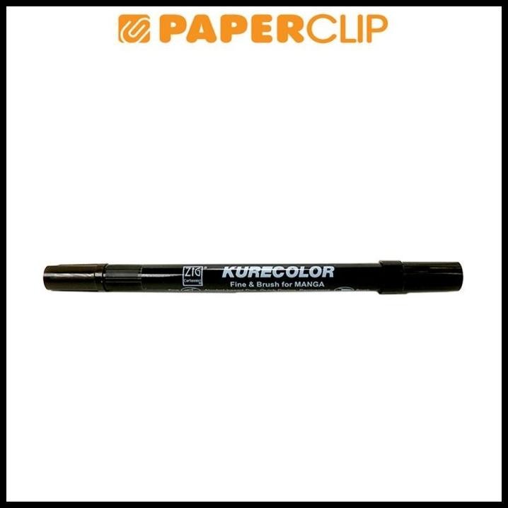 

PEN BRUSH ZIG KURETAKE KURECOLOR TWIN TIP CNKC-2200 808 NATURAL GRAY