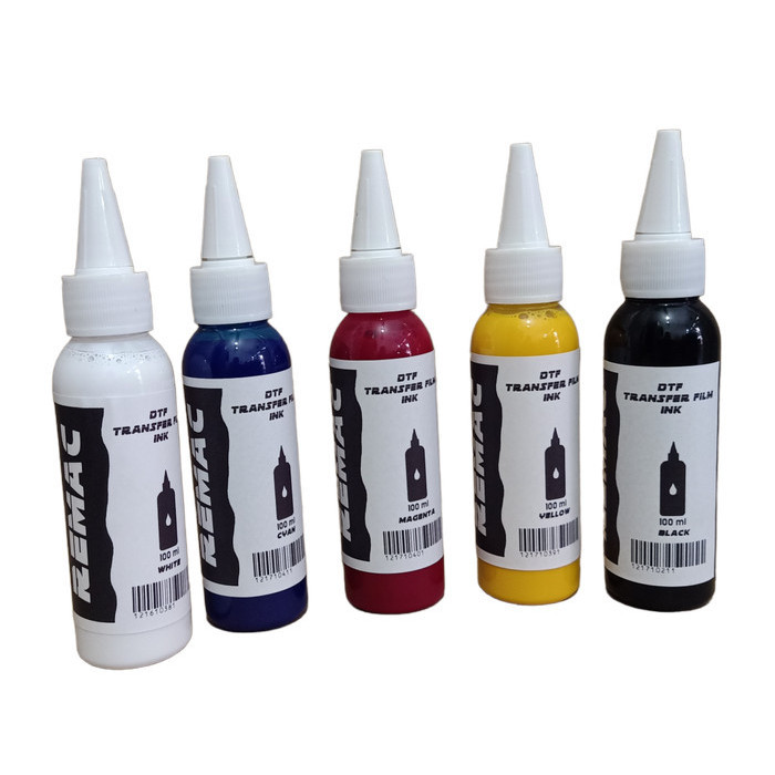 

Tinta Dtf / Tinta Sablon Dtf / Digital Transfer Film Ink Cmykw 100Ml