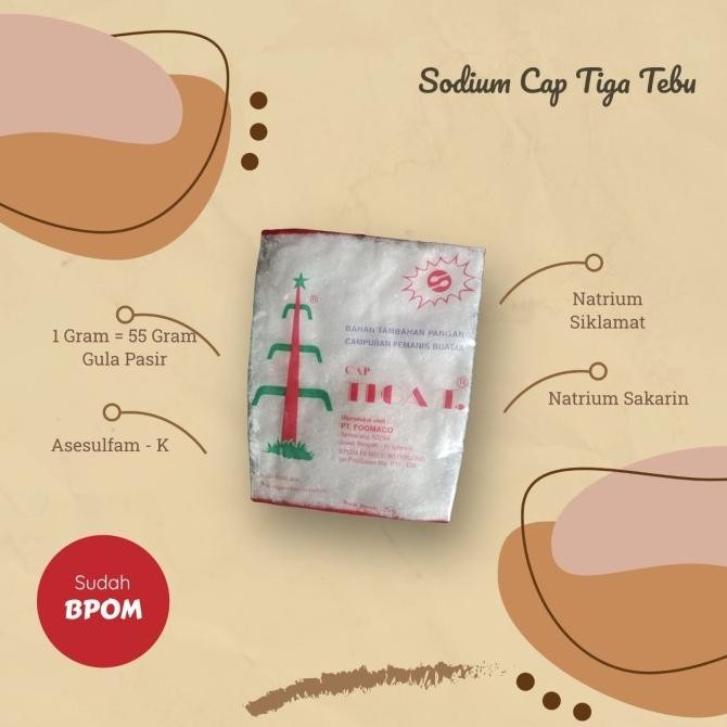 

Sodium Pemanis Buatan Cap Tiga Tebu Sodium Cyclamate