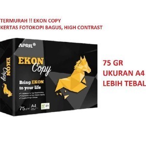 

(Per Dus) Kertas Hvs Fotocopy Paperone April Pp Lite A4 - F4 75 Gr