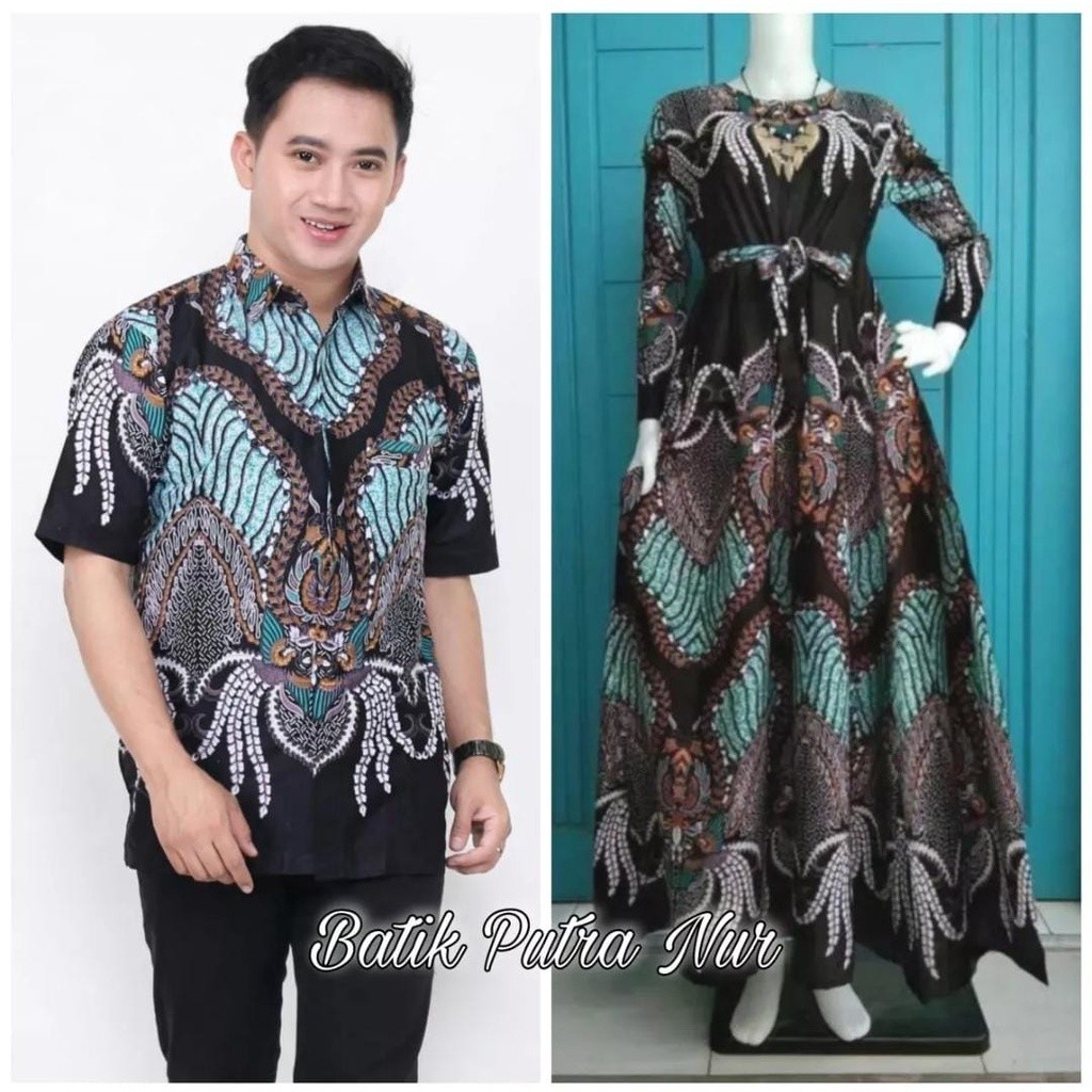 BAJU BATIK COUPLE PASANGAN TERBARU 2024 MODERN/ KAPEL BATIK/ BATIK COUPLE KONDANGAN/ BATIK ORANG TUA