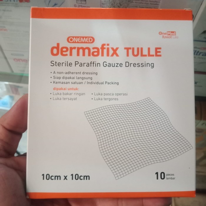 Ready DERMAFIX TULLE Kasa Steril 10cm x 10cm