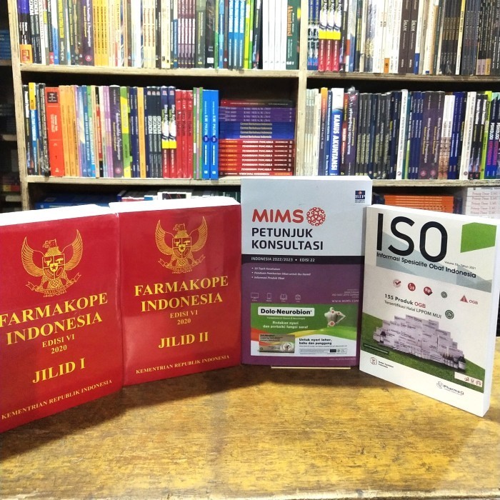 

Buku Paket Farmasi Farmakope Indonesia Edisi Vi 6Tahun 2020 Mims Iso