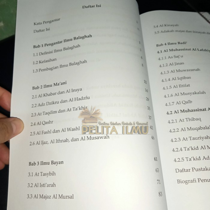 

Buku Ilmu Balaghah Untuk Pemula - Dilengk Contoh Aplikatif