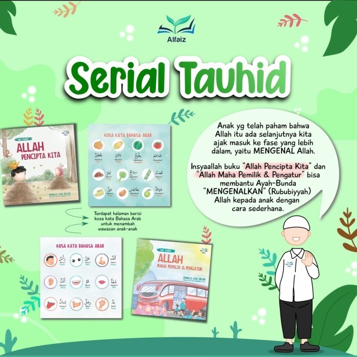 

Paket Buku Anak Seri Tauhid Karya Kak Erlan