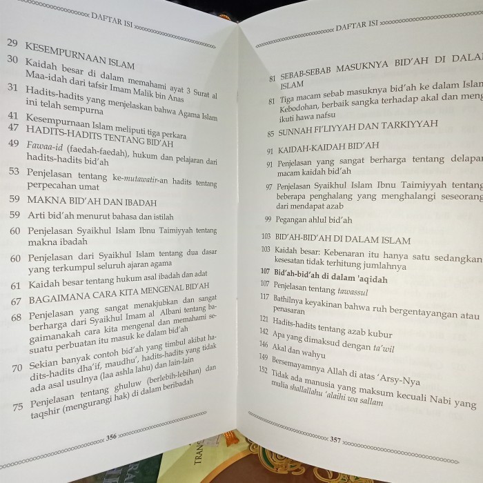 

Buku Risalah Bid'Ah