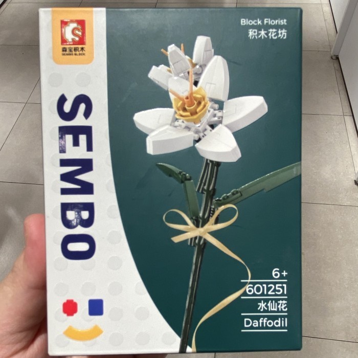 Lego Sembo Flower Block Mainan Block