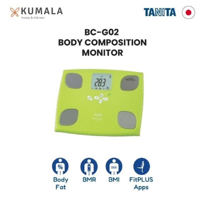 TANITA BC-G02 TIMBANGAN BADAN DIGITAL BMI 9 IN 1 FITPLUS