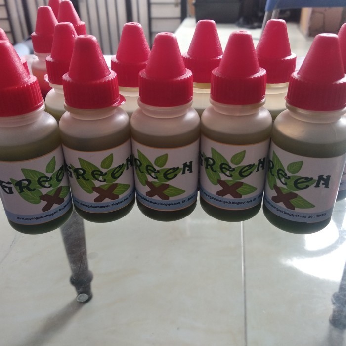 Umpan Pancing Ikan Green X (Singek Oplosan)