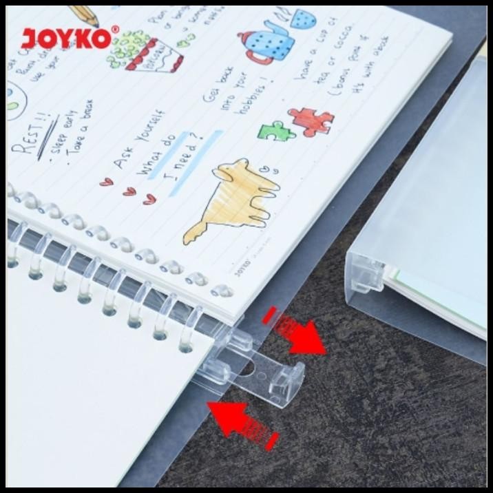 

BEST DEAL BINDER NOTE COVER TRANSPARAN JOYKO A5-TP-P519 !!!!!!!