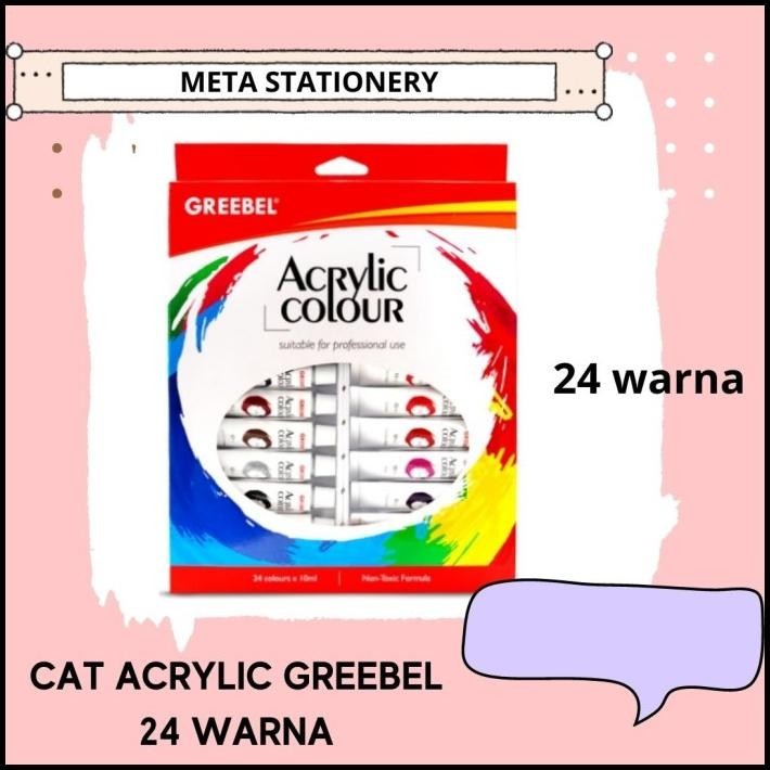 

GRATIS ONGKIR CAT ACRYLIC 24 WARNA BAZIC !!!!!