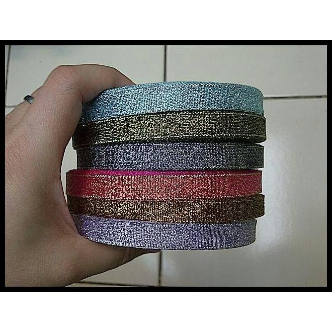 

TERBARU PITA METALIK 1CM PER ROLL !!!!!!
