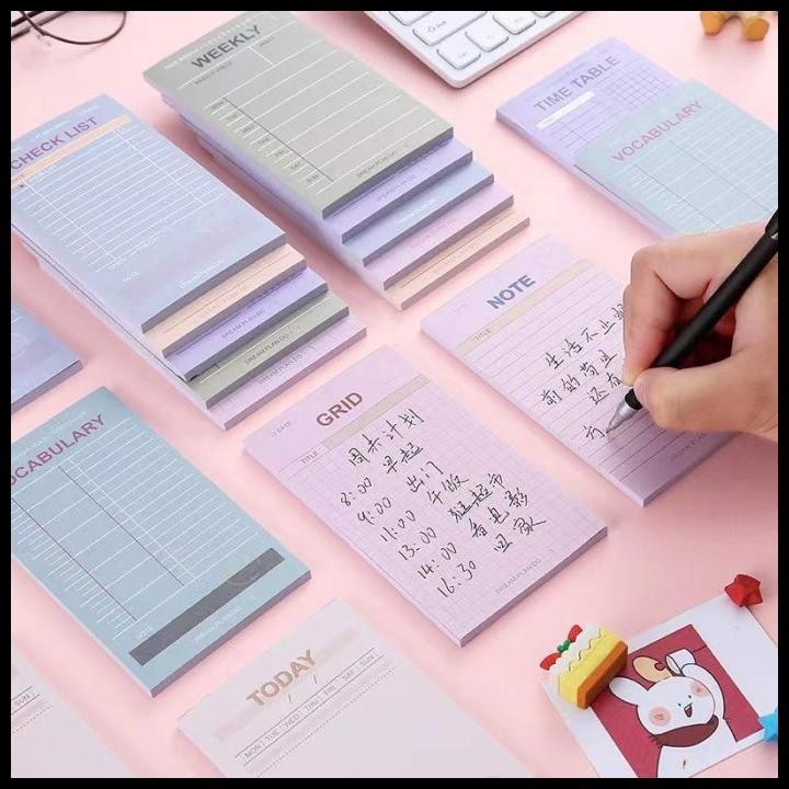 

BEST DEAL PLANNER STICKY NOTES 05 MEMO NOTE CATATAN TO DO LIST WEEKLY DAILY PLAN !!