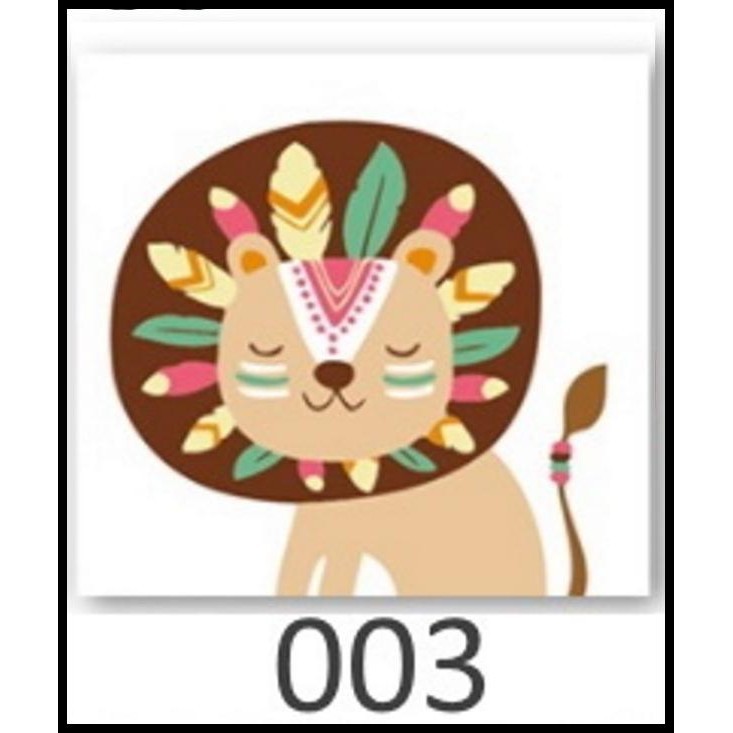 

GRATIS ONGKIR CANVAS PAINTING BY NUMBER KIT KANVAS MEWARNAI ANAK SERI INDIAN ANIMAL !