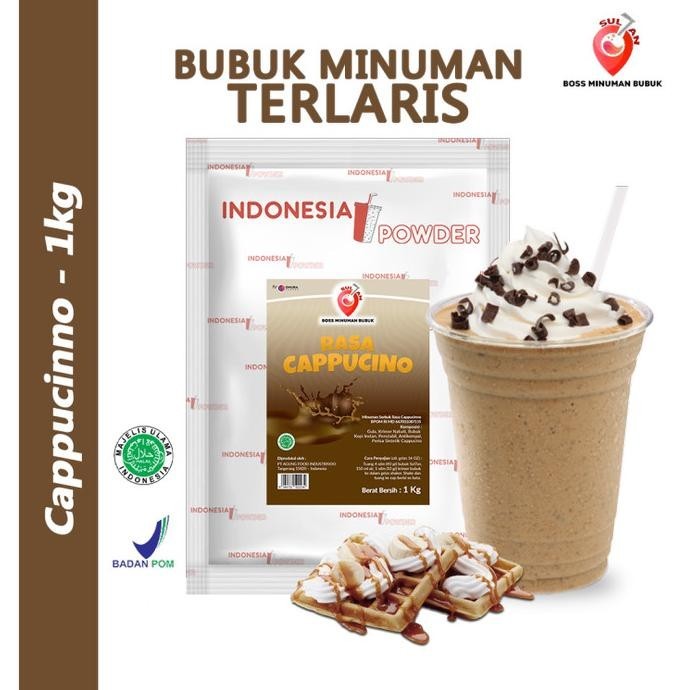 

TERBARU BUBUK MINUMAN RASA CAPPUCCINO 1 KG SULTAN POWDER !!!!!