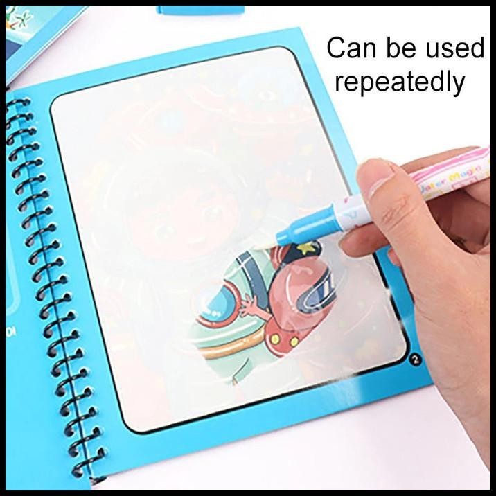 

TERMURAH BUKU GAMBAR ANAK MELUKIS DAN MEWARNAI MAGIC WATER BOOK !!!
