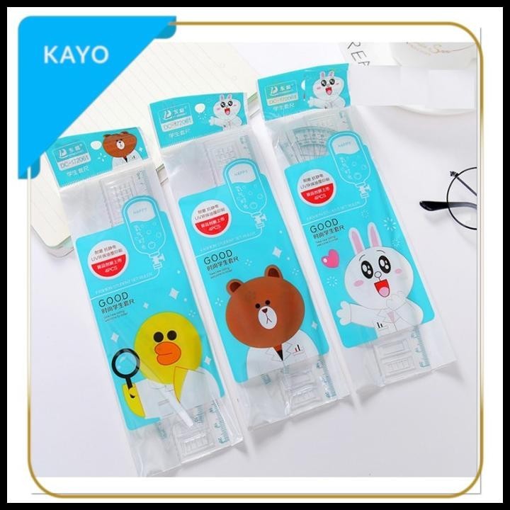 

HOT DEAL PENGGARIS SET ISI 4, BUSUR, JANGKA, PENGGARIS PITAGORAS, SEGITIGA LINE !!!!!!!