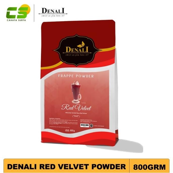 

READY STOCK DENALI POWDER / BUBUK MINUMAN - RED VELVET 800 GR !!!!!