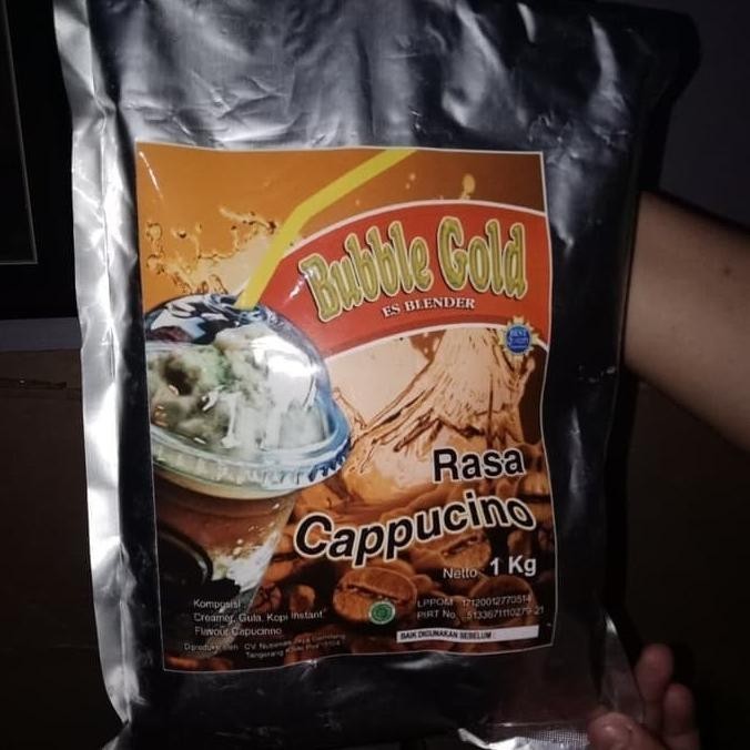 

BIG SALE BUBBLE GOLD TERMURAH CAPUCINO 1KG !!!!!