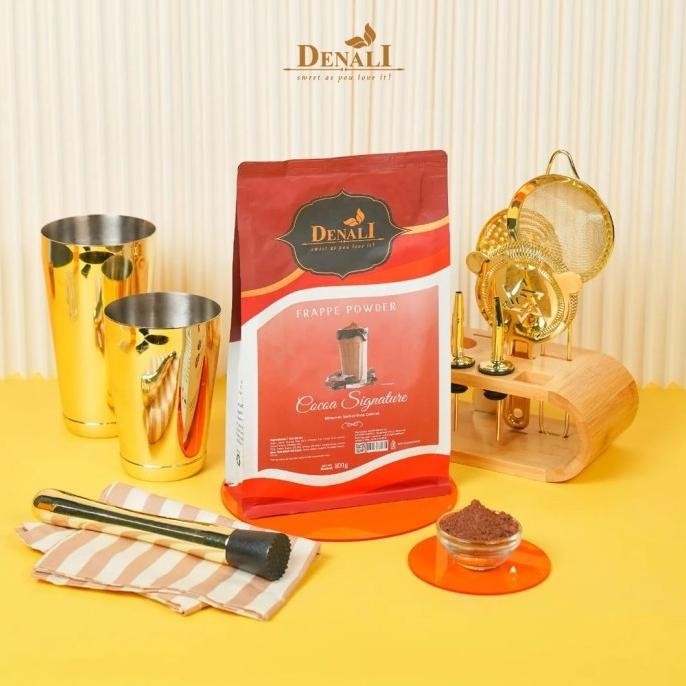 

BIG SALE BUBUK MINUMAN DENALI COCOA SIGNATURE POWDER !!!!!