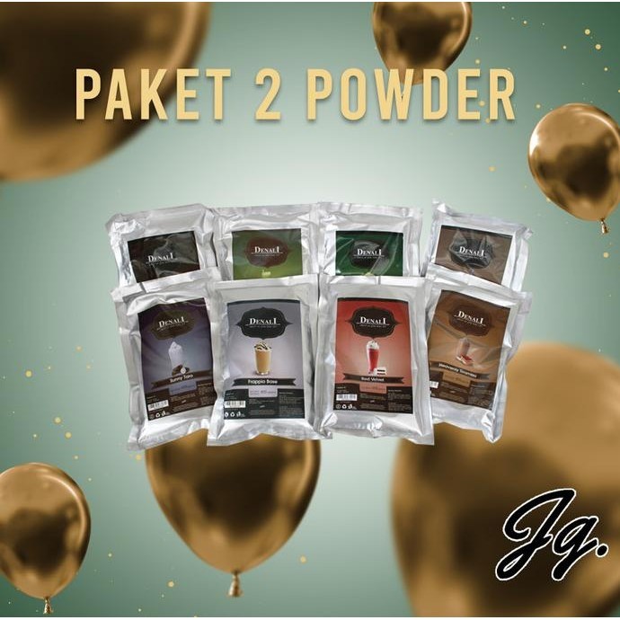 

BIG SALE DENALI PAKET PROMO 2 POWDER ALL VARIANT 800GR !!!!!