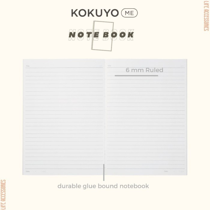 

Kokuyo Me Notebook A5