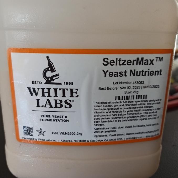 

White Labs Seltzer Max yeast nutrient 35gr