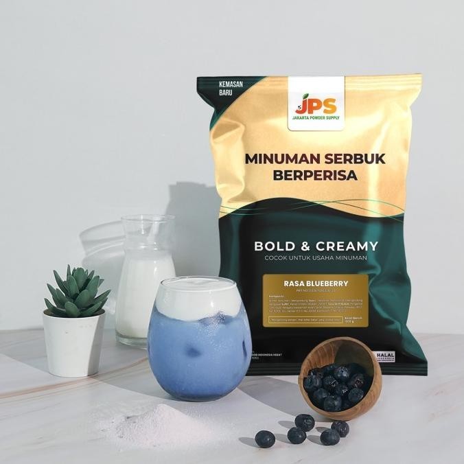 

TERBARU BUBUK MINUMAN BLUEBERRY PLAIN POWDER JPS TANPA GULA !!!!!