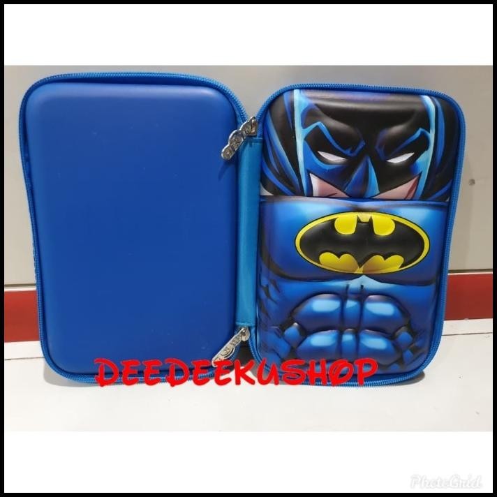 

DISKON TEMPAT PENSIL/PENCIL CASE/HARDCASE/HARDTOP PENCIL CASE/BATMAN !!!!