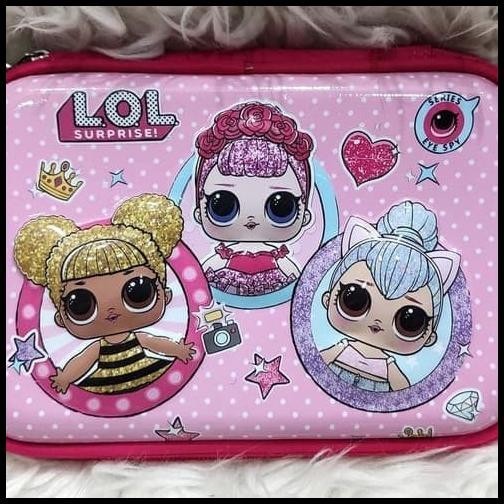 

TERBARU TEMPAT PENSIL/PENCIL CASE/HARDCASE/HARDTOP PENCIL CASE LOL/LOL !!!!