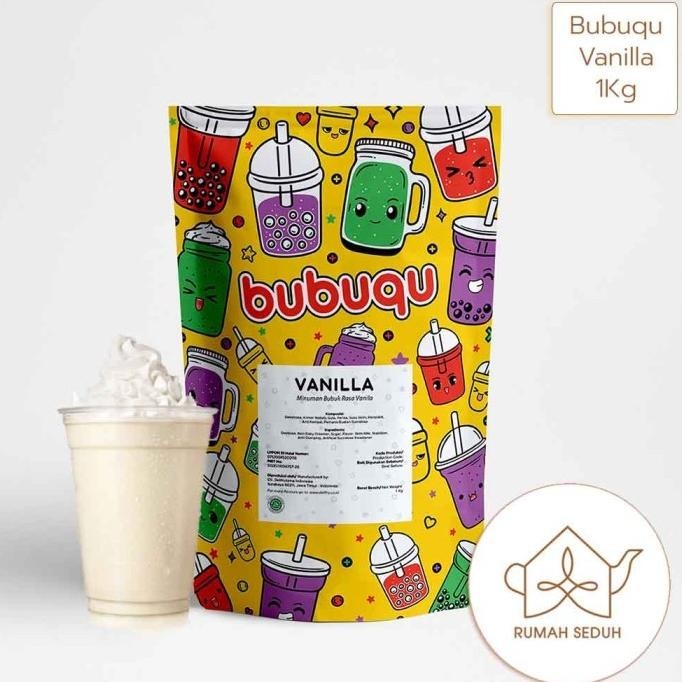 

NEW PRODUK 1KG BUBUQU VANILLA LATTE POWDER DRINK - BUBUK MINUMAN VANILA SUSU !!!!!