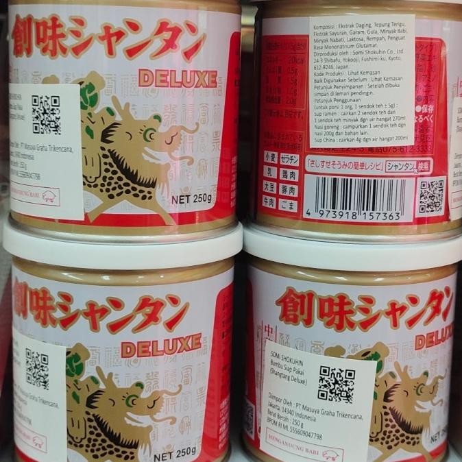

BIG SALE SOMI SHANTAN DELUXE SOUP BASE BUMBU RAMEN SUP IMPOR JEPANG ENAK 250 ML !!!!!
