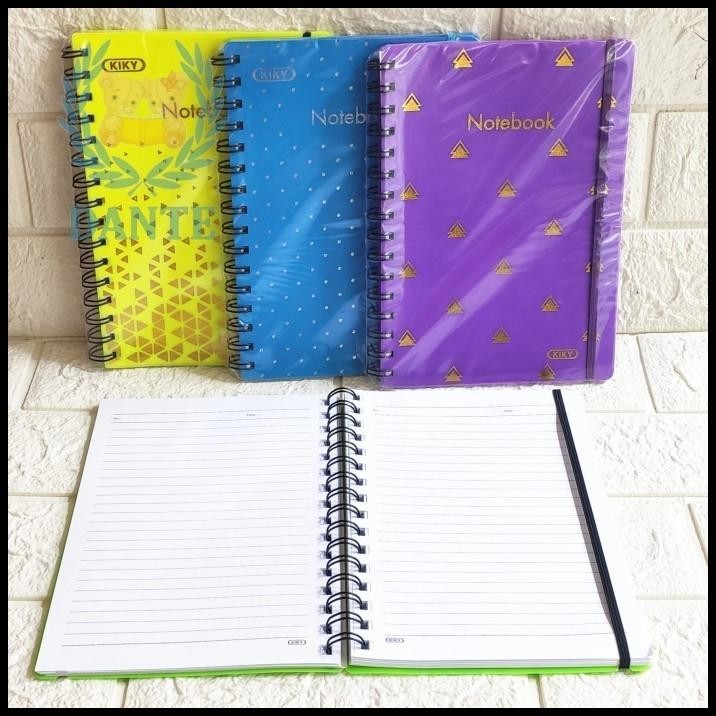 

GRATIS ONGKIR NOTEBOOK RING KIKY A5 WIRE O PP - SATUAN !!!!
