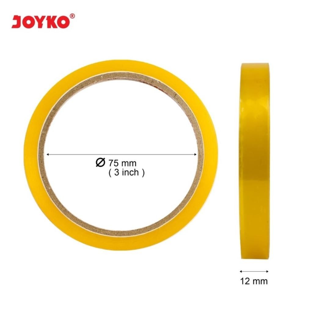 

Lakban Joyko Transparant 12Mm X 45M