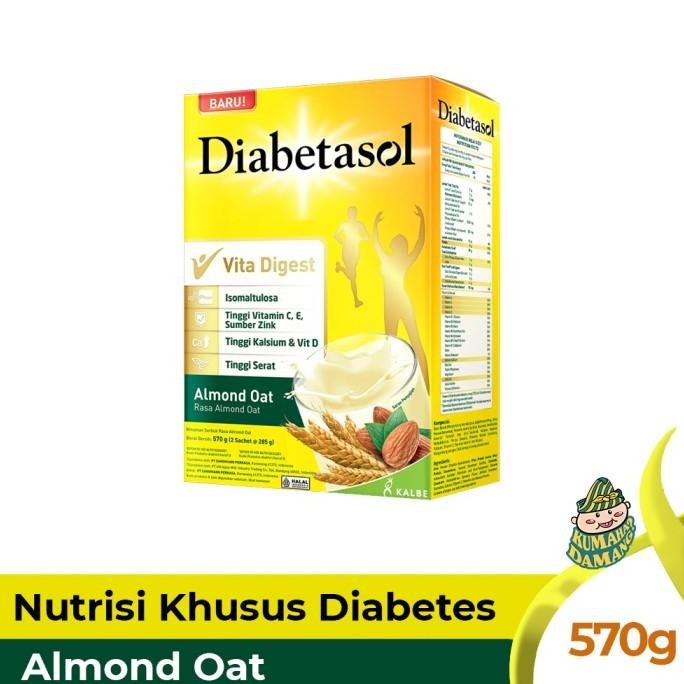 

READY STOCK DIABETASOL ALMOND OAT 570 GRAM !!!!!