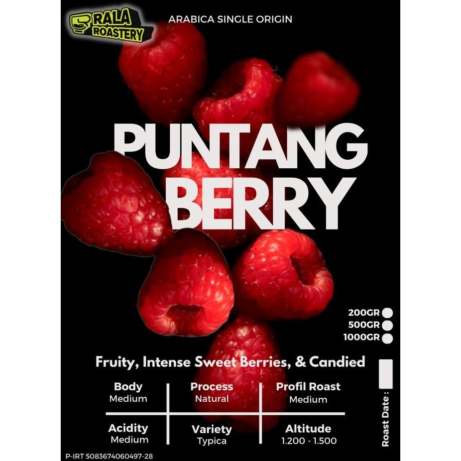 

Kopi Arabika Puntang Natural | Biji Kopi Single Origin Arabica 1Kg