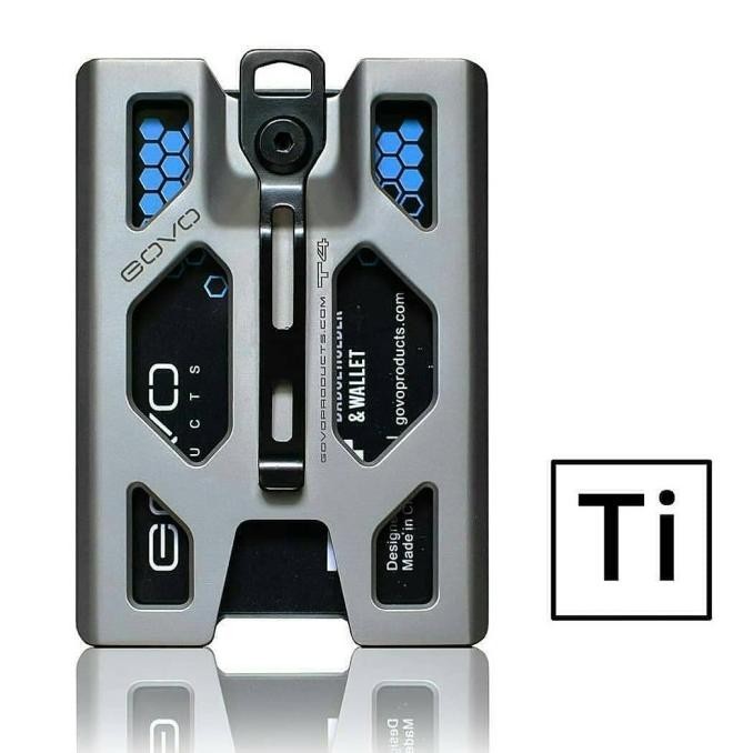 

Govo Titanium Badge Holder Premium Murah Baru