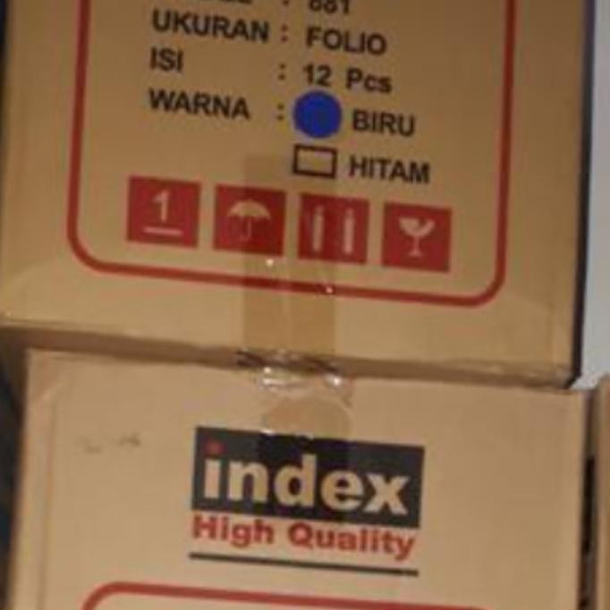 

Odner Index F4 7Cm Biru Per Dus(12Bh) Premium Murah Baru