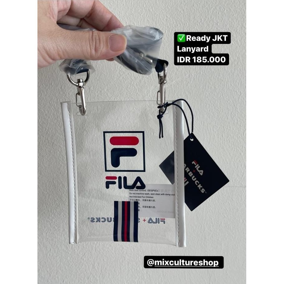 

Starbucks Fila Lanyard Kualitas Premium