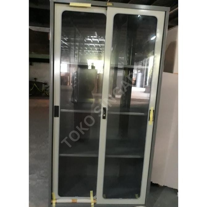 

Lemari Arsip Pintu Kaca Elite Type El-438 Premium Murah Baru