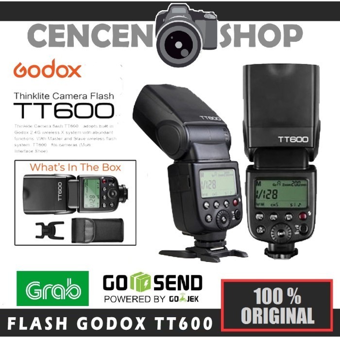 Flash Godox Tt600 Universal Tt 600 Kamera Sony Nikon Canon Fujifilm