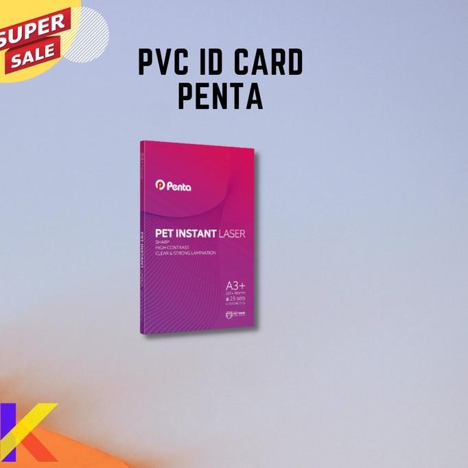 

Pvc Id Card Laser A3+ Pet Instant - Penta Kualitas Premium